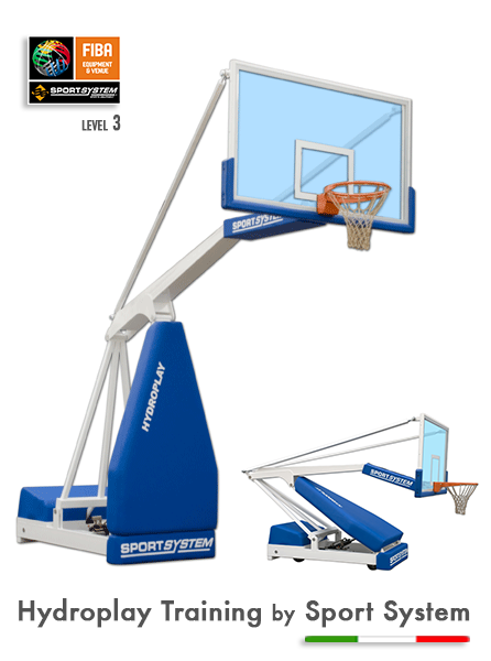 Prenosný basketbalový kôš HYDROPLAY TRAINING