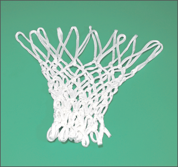 Klasická basketbalová sieť na kôš
