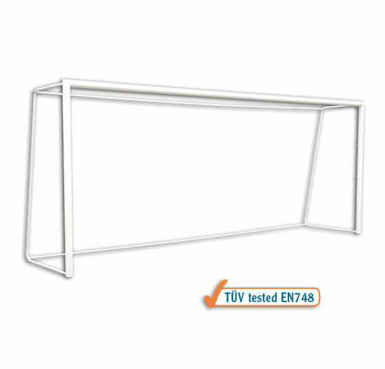 Futbalová bránka prenosná 5x2 m, oceľ, sada 2ks